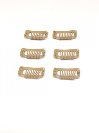 Set of 6 Wig Clips Medium